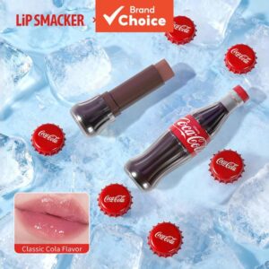 Batom em formato de garrafa Lip Smacker x Coca-Cola, com sabor