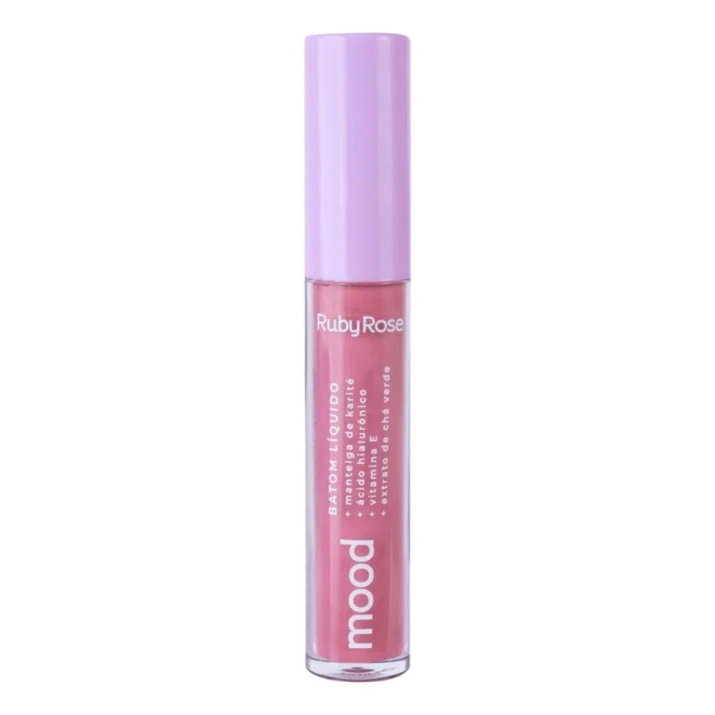 Batom Labial Liquido Mood HB566S6 3,2ML Appreciation Ruby Rose — Maquiagem