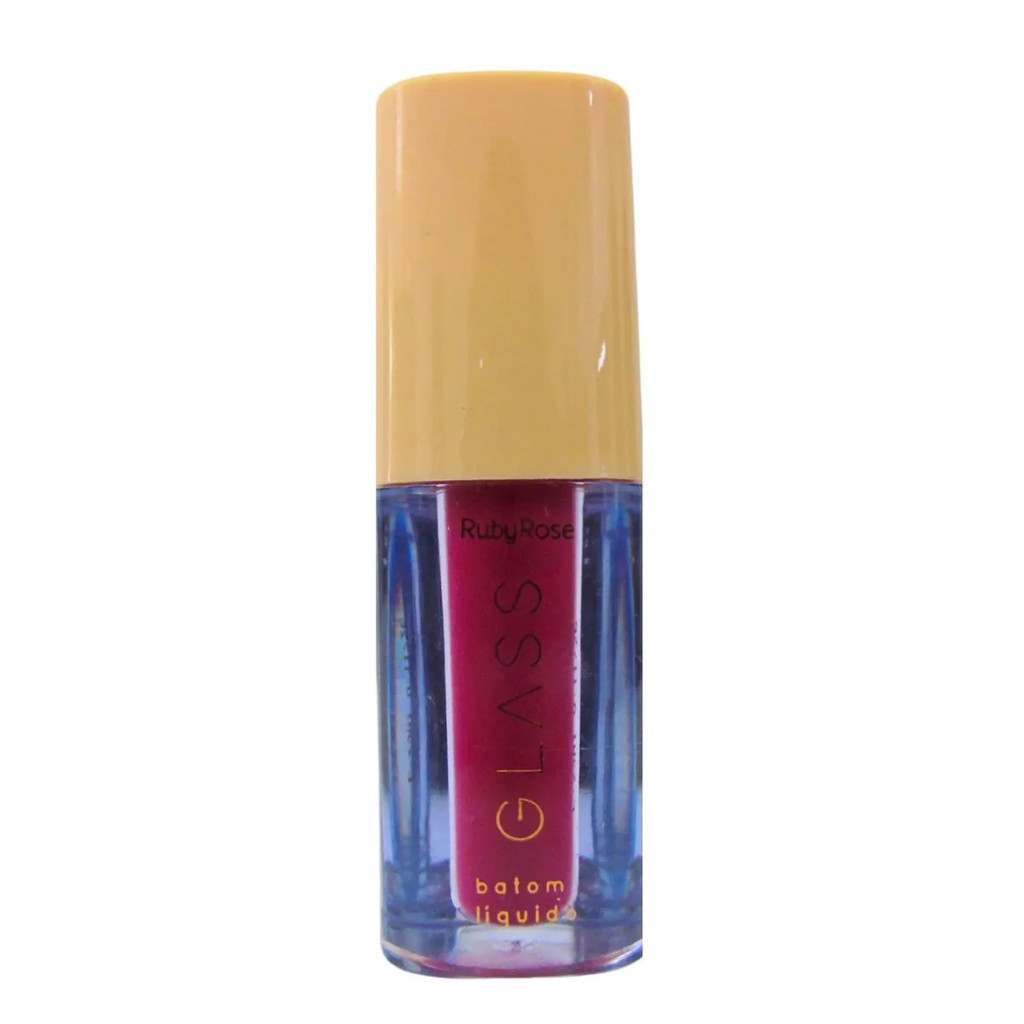 Batom Labial Liquido Velvety Glass Ruby Rose — Maquiagem
