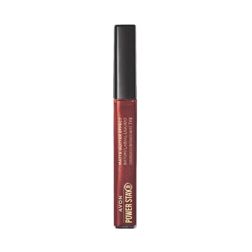 Batom Líquido Avon Power Stay Nude Iluminado 6ml