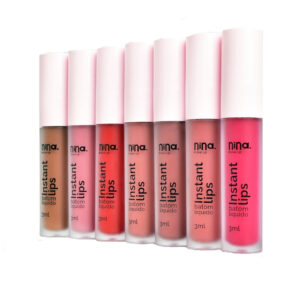 Batom Liquido Matte Nina Make Up Instant Lips 3ml