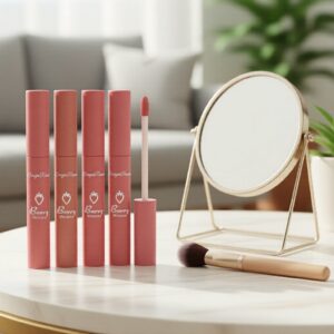 Batom Matte e Brilho Labial Dragon Ranee, Longa Duração à Prova