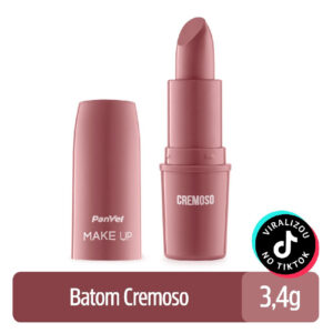 Batom Panvel Make Up Cremoso Nude Chic