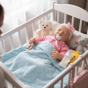 Bebê Boneca Reborn Menina Livia Siliconada Realista Pode dar Banho em