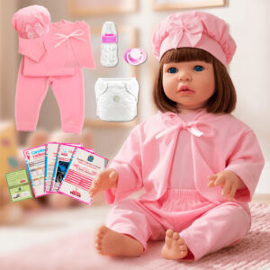 Bebê Reborn Boneca Linda Realista 100% Silicone Promoção Envio