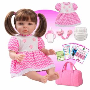 Bebe Reborn Boneca Realista Em Silicone Presente Menina Princesa itens