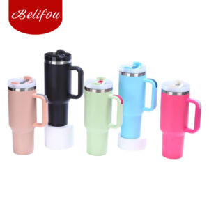Belifou Garrafa Térmica Copo Térmico Inox Portátil 1200ml 1.2L