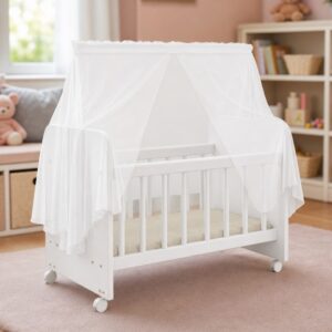 Berço Para Boneca Magia Brinquedo Infantil Branco Lyam Decor