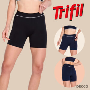 Bermuda Trifil Feminina Sem Costura Fitness para Academia Esportivo