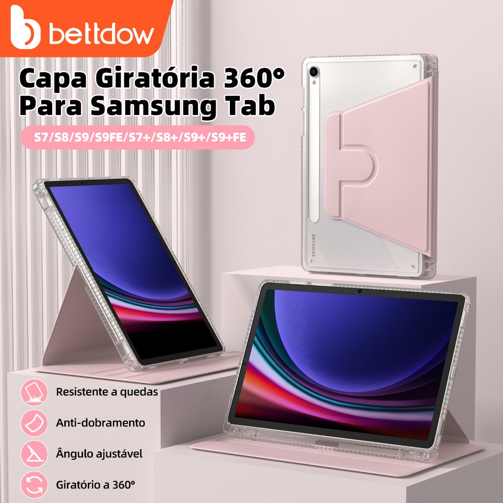 Bettdow Samsung Tablet Protective Case Compatible for S7 S8 S9 S9FE