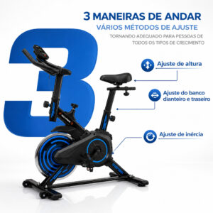Bicicleta Bike Ergometrica Spinning Academia Fitness Profissional