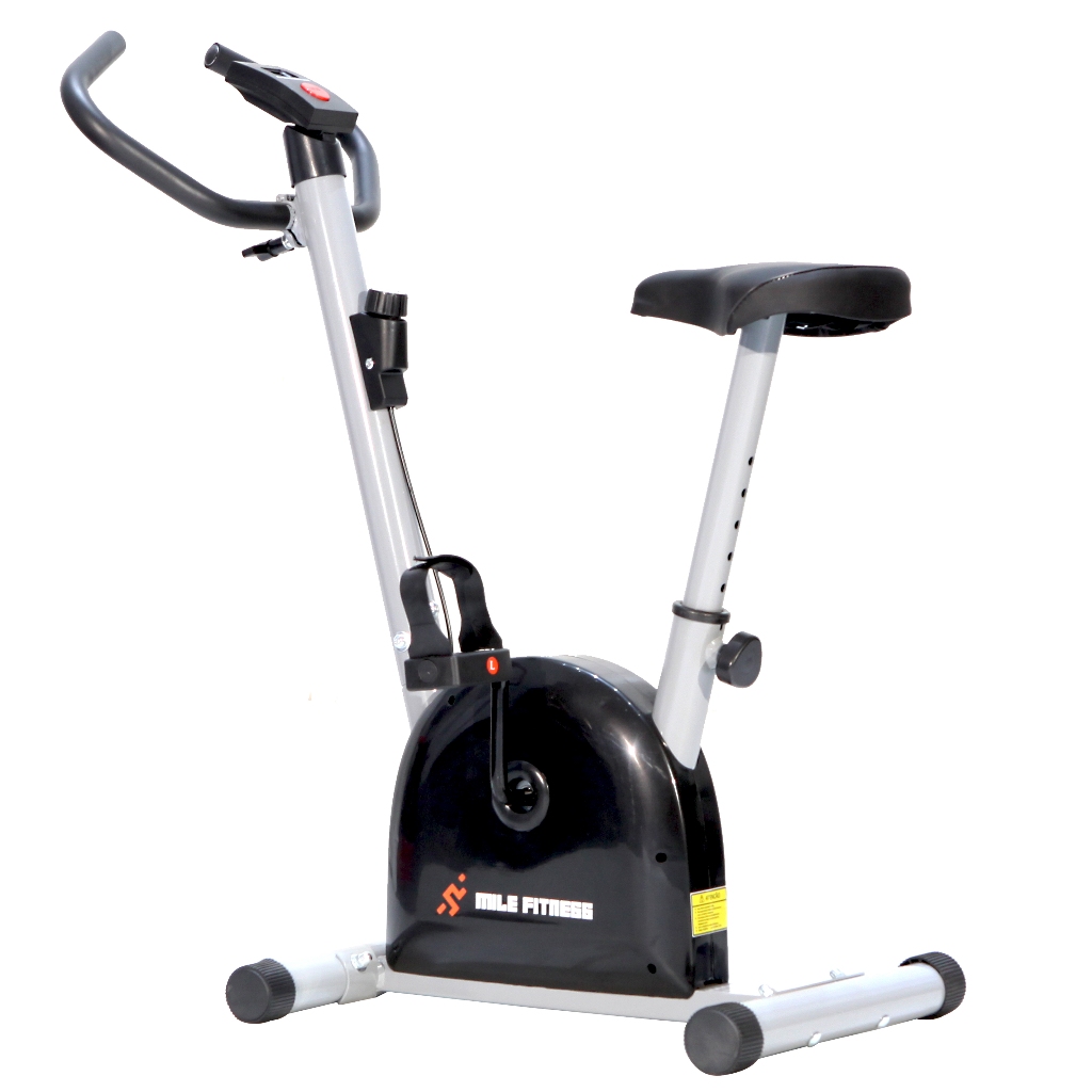 Bicicleta Ergométrica Mile Fitness com Monitor de Velocidade e