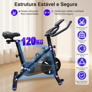 Bicicleta Ergométrica Spinning Mopower Profissional Silenciosa — Informática