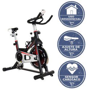 Bicicleta Ergométrica Vertical Spinning Kikos Profissional e