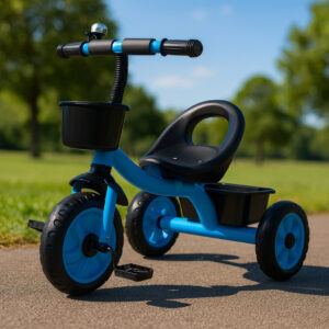Bicicleta Infantil Andador Triciclo 03 Rodas Com Cestinha Para