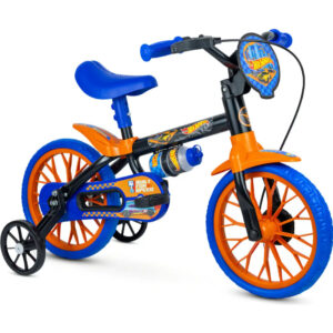 Bicicleta Infantil Aro 12 Bicicletinha de Equilíbrio e Rodinhas com
