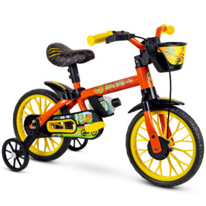 Bicicleta Infantil Aro 12 com Garrafinha e Rodinhas Bicicletinha