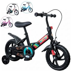Bicicleta Infantil Aro 12 Menina Menino com Pedal e Rodinhas para