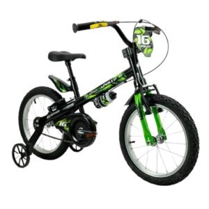 Bicicleta Infantil Aro 16 Apollo 4 Nathor Limitador Giro e Rodinhas