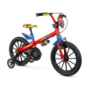 Bicicleta Infantil Aro 16 Homem-Aranha 02 Herói Vingadores Marvel