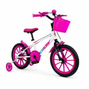 Bicicleta Infantil Aro 16 Meninos e Meninas com Rodinhas 3 a 7 Anos