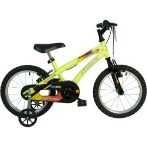 Bicicleta Infantil Athor Baby Boy Aro 16 Com Rodinhas, Cobre-Corrente
