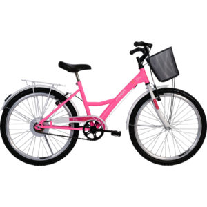 Bicicleta Infantil Athor Bliss Aro 24 c Cesta