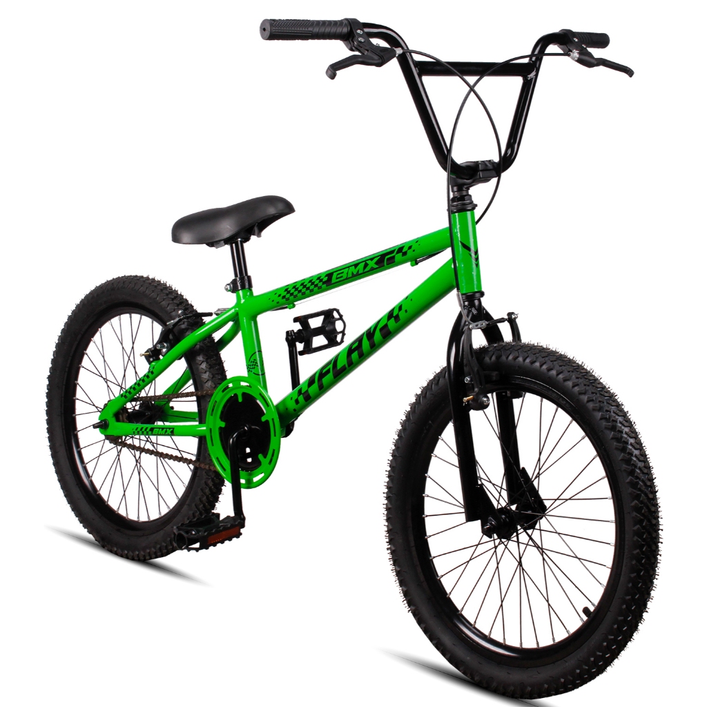 Bicicleta Infantil Bmx Aro 20 Flay com Aro Aero e Freio V-Brake para