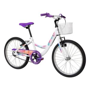 Bicicleta Infantil Caloi Ceci Aro 20 Com Rodinhas Laterais e Cestinha
