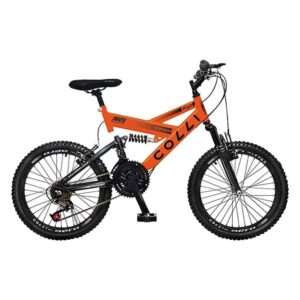 Bicicleta Infantil Colli Aro 20, 21 Marchas, Tamanho Quadro 14, Aço