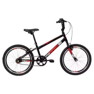 Bicicleta Infantil Expert Aro 20 Quadro em Aço Freio V-Brake Guidão