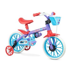 Bicicleta Infantil Stitch Aro 12″ Nathor 101260160004