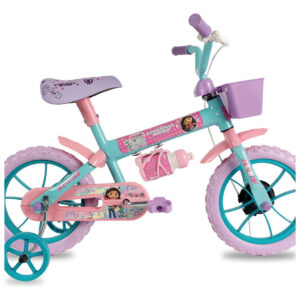 Bicicleta Infantil Verden Casa Magica Da Gabby Aro 12 Cor Verde