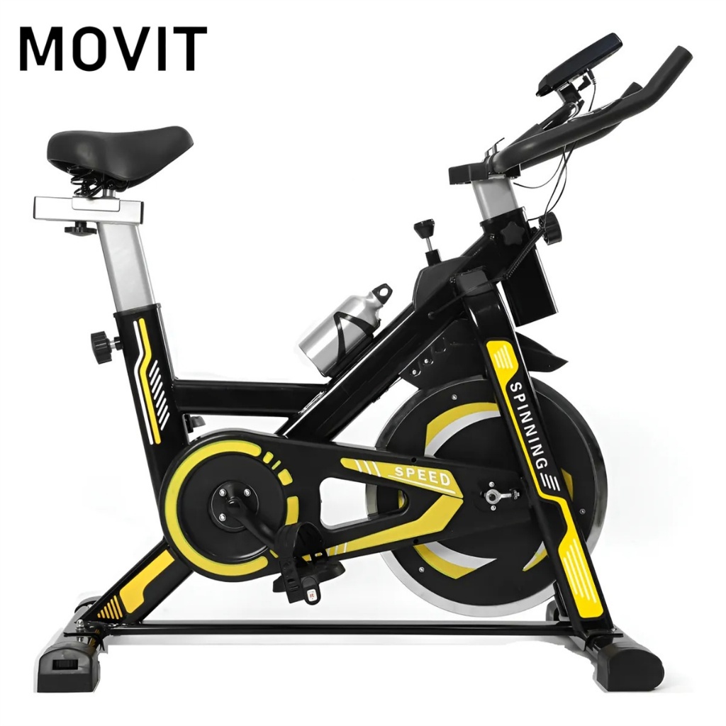 Bicicleta Spinning Ergométrica Exercício Profissional Monitor suporta