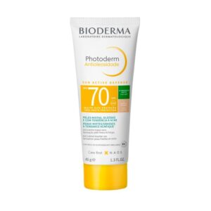 Bioderma Photoderm Fps 70 Cor 1.0 Protetor Solar Antioleosidade 40g