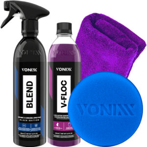 Blend Spray Black Edition Cera para Carro Preto Shampoo V-Floc Vonixx — Cabelos