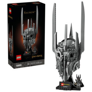 Blocos de Construção O Senhor dos Anéis Capacete do Sauron 538 Peças