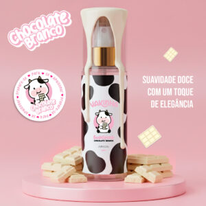 Body Splash Feminino Vakinha Chocolate Branco 200ML Primacial Perfume