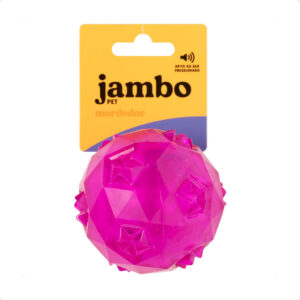 Bola Diamond Tpr Rosa Brinquedo Jambo Tam. P
