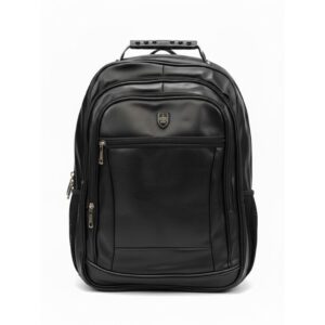 Bolsa Mochila de Couro Universitária Unissex Feminina Masculina — Bolsas e Mochilas