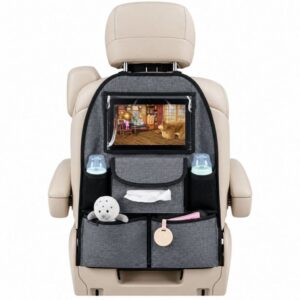 Bolsa Organizadora Banco de Carro Infantil Suporte Tablet Touchscreen