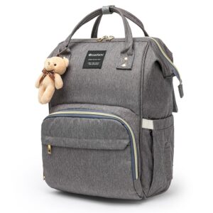 Bolsa Saída Maternidade Mochila Funcional Bebês Madami Bolso Mamadeira — Bolsas e Mochilas