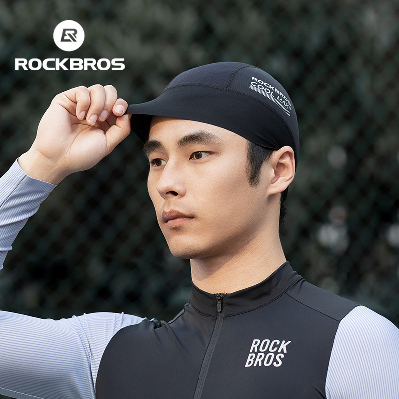 Boné De Ciclismo Rockbros Chapéu De Seda Respirável Para Bicicleta
