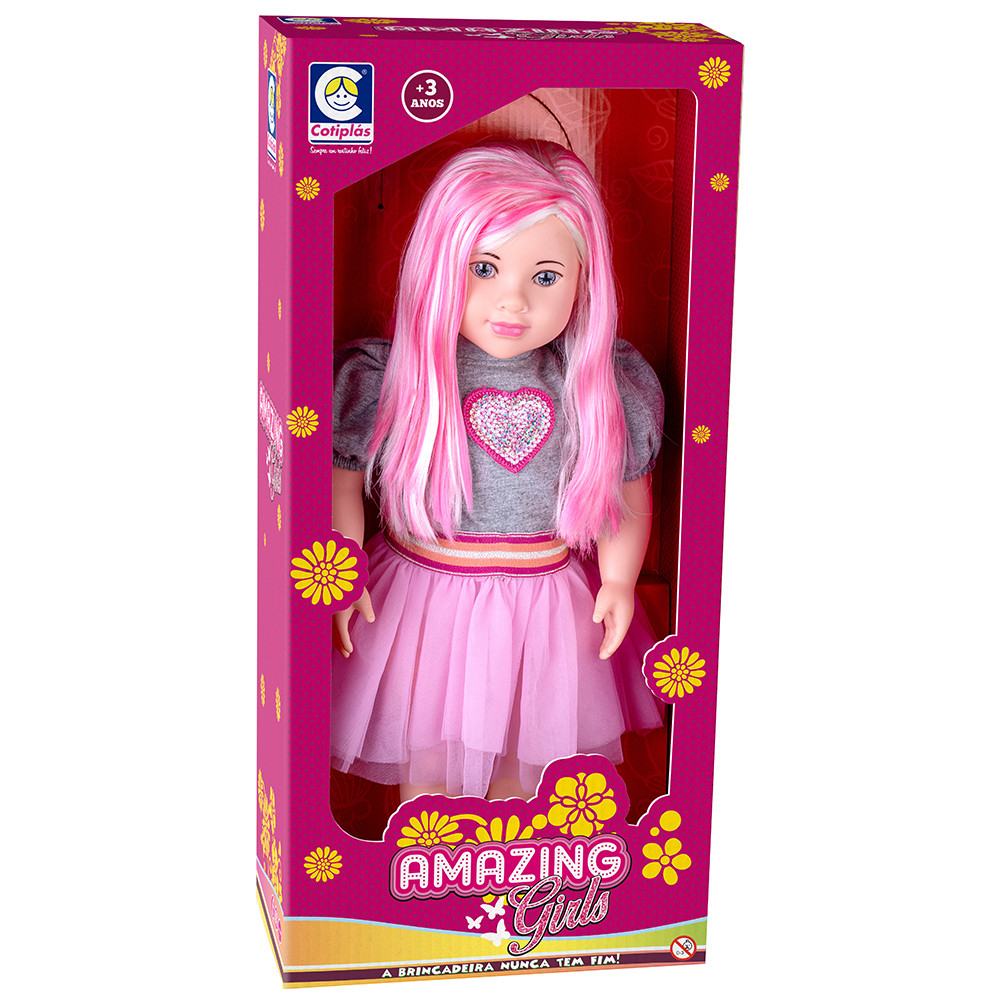 Boneca Amazing Girls Com Saia De Tule — Brinquedos