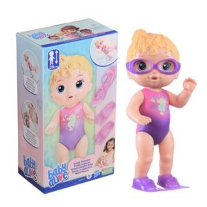 Boneca Baby Alive Bebê Piscina Loira Hasbro