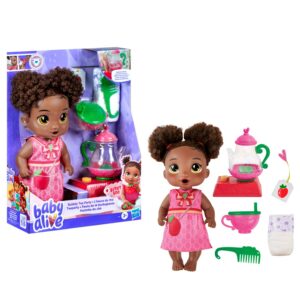 Boneca Baby Alive Dia do Chá Barry Boo Negra Hasbro