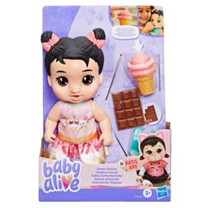 Boneca Baby Alive Guloseimas Magicas Katie Morena Hasbro