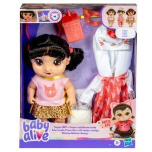 Boneca Baby Alive Minha Melhor Amiga Katie Kat Hasbro