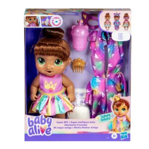Boneca Baby Alive Minha Melhor Amiga Sophia Sparkle Hasbro