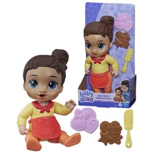 Boneca Baby Alive Pequena Confeiteira Morena Hasbro